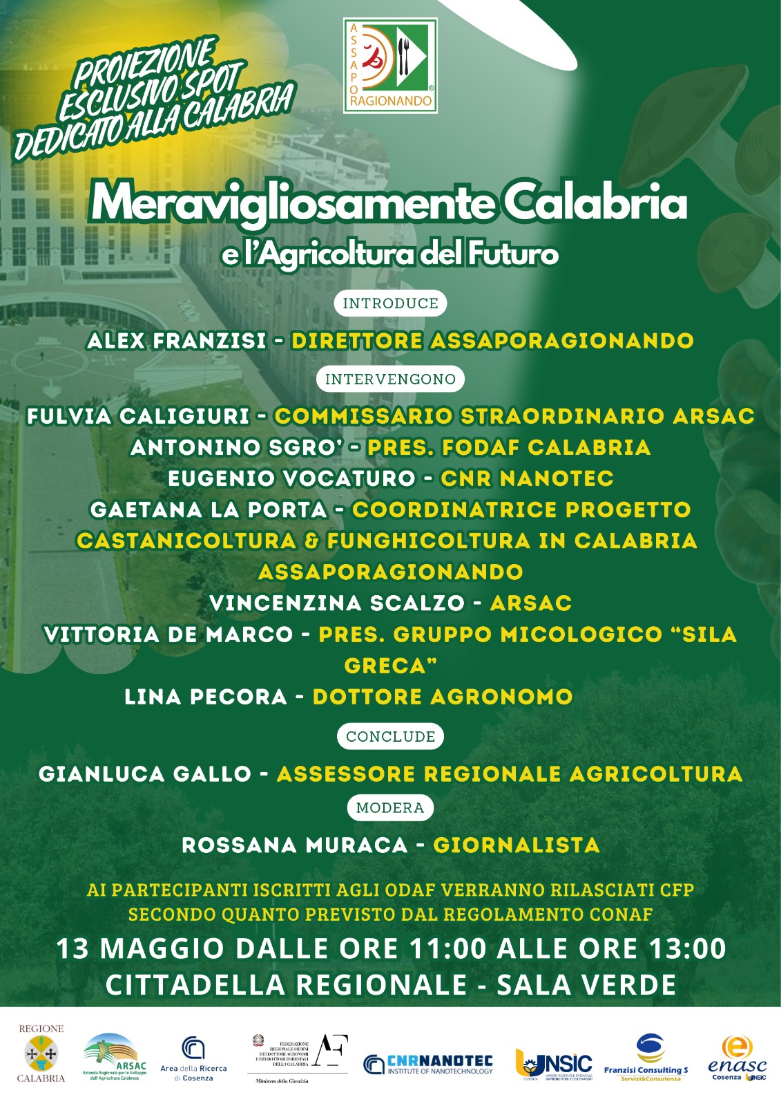 Locandina evento Agricoltura