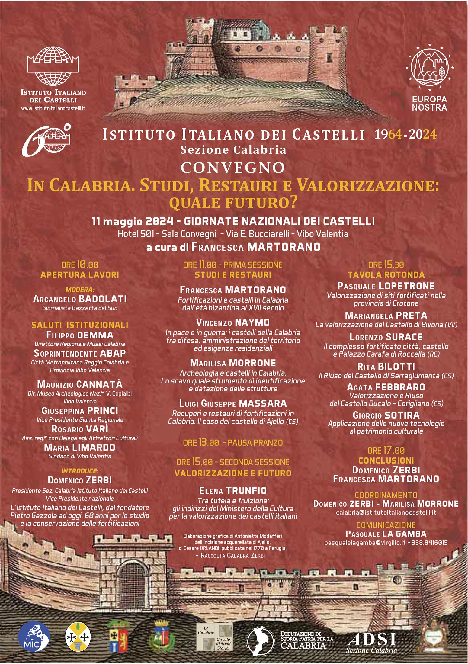 locandina istituto italiano dei castelli