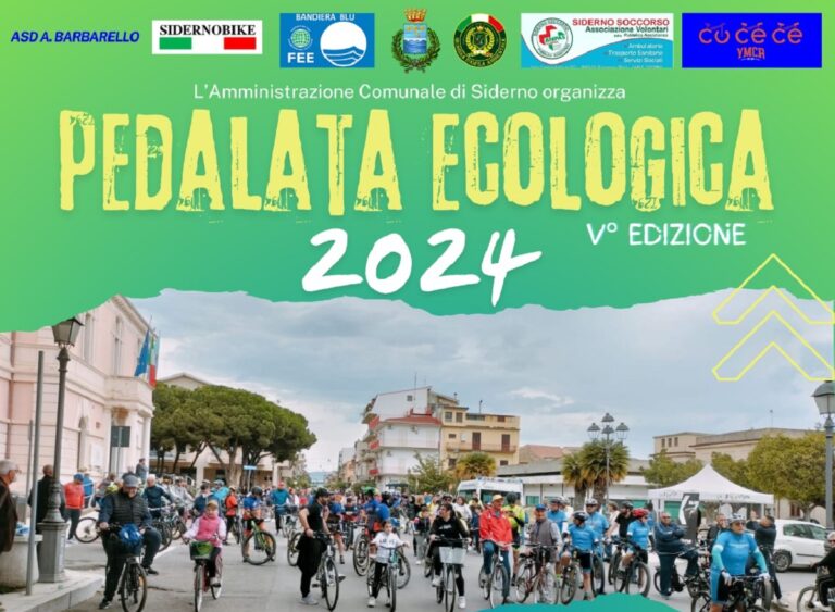 Locandina pedalata ecologica 2024