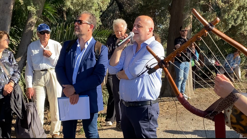 Naxos, Rievocazione Storica_8 l'archeologo Massimo Cultraro