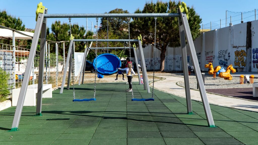 Nuovo parco giochi lungomare Pellaro