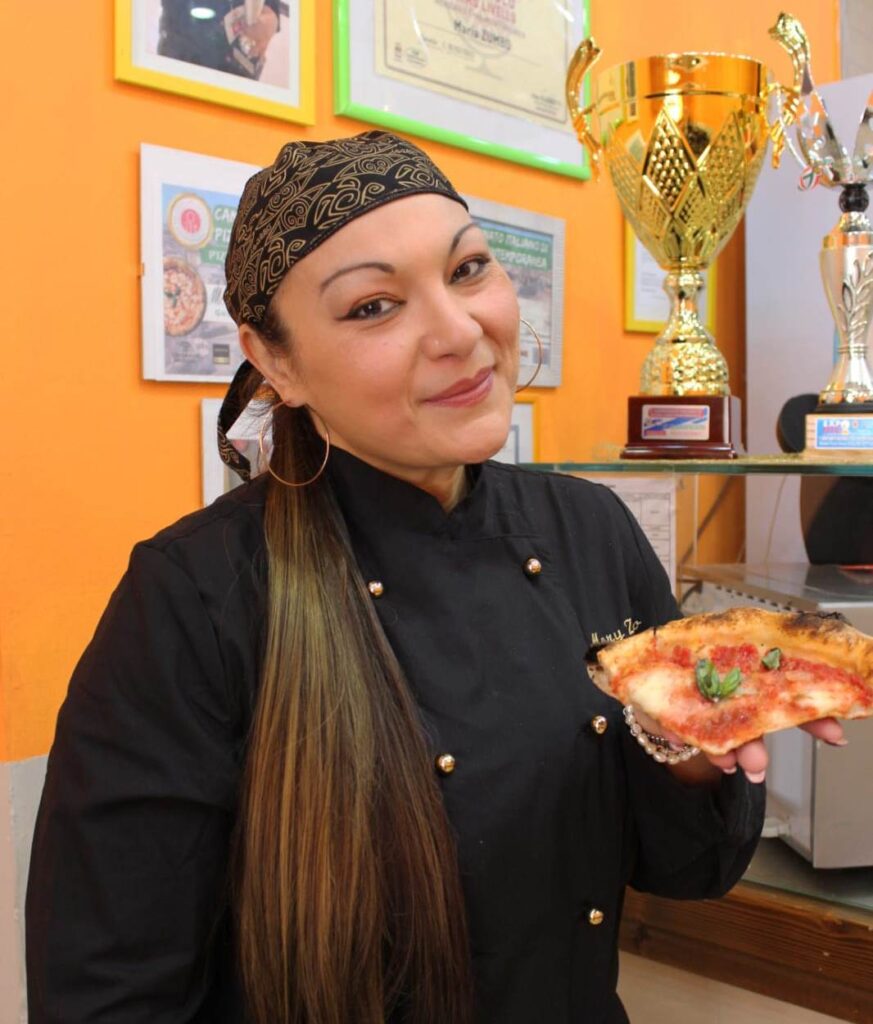 Pizzaiola reggina a Taranto Mary Zumbo vince Premio Arcimboldo 2024