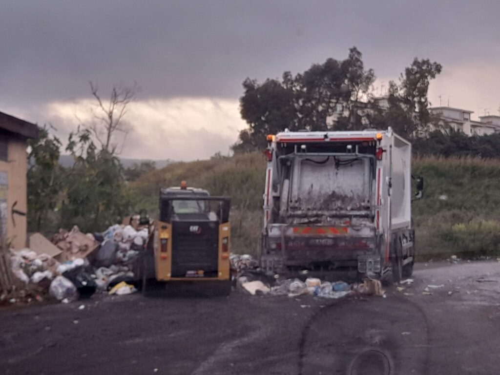 Pulizia rifiuti Arghillà