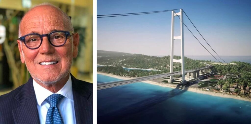 Stefano Balleari e Ponte sullo Stretto