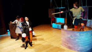 Una scena di Peter Pan