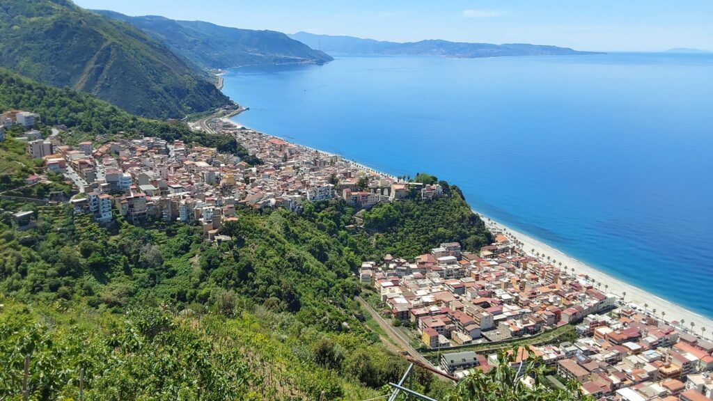 bagnara calabra dall'alto