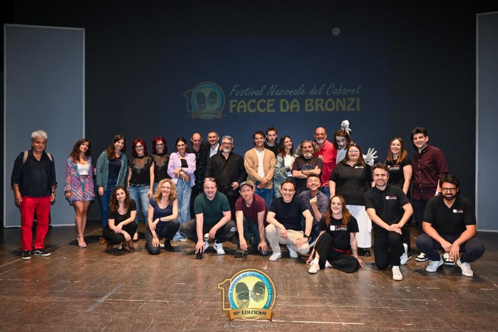 comici e big di Facce da Bronzi 2024