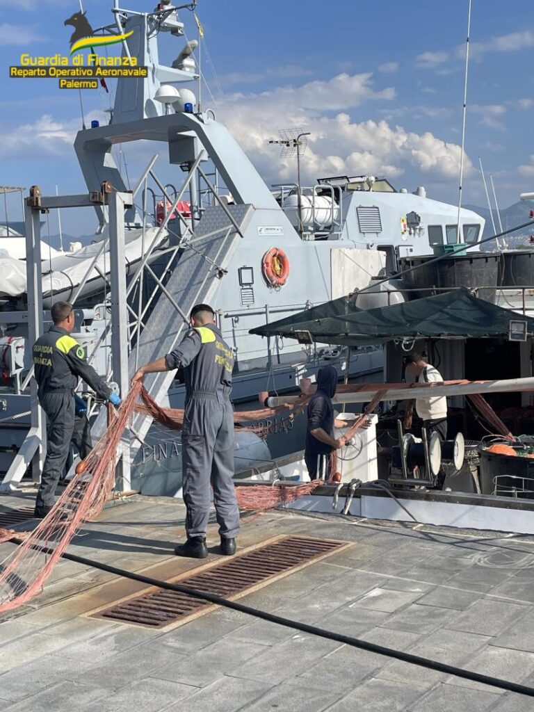 guardia di finanza palermo pesca di frodo