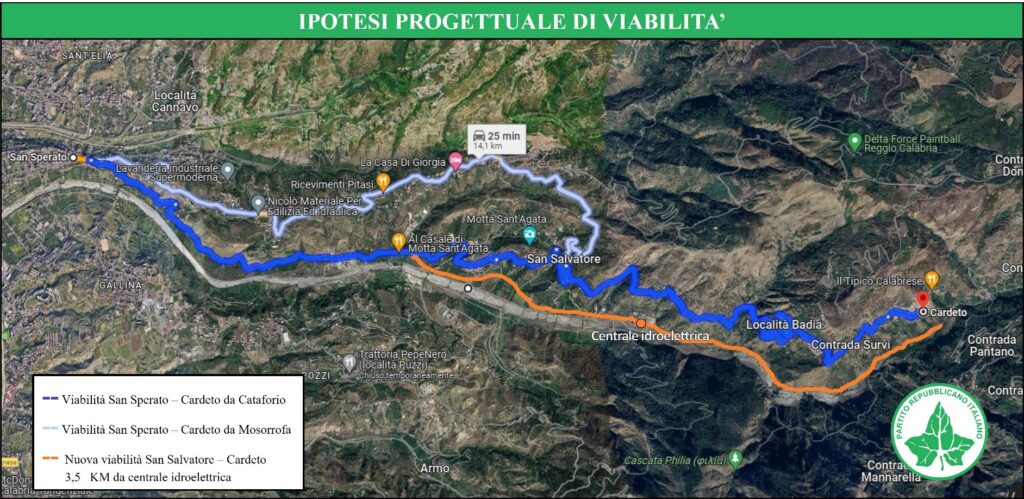 ipotesi 2 collegamenti sant'agata