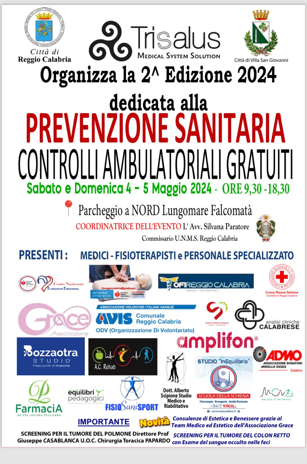 locandina trisalus medical reggio calabria
