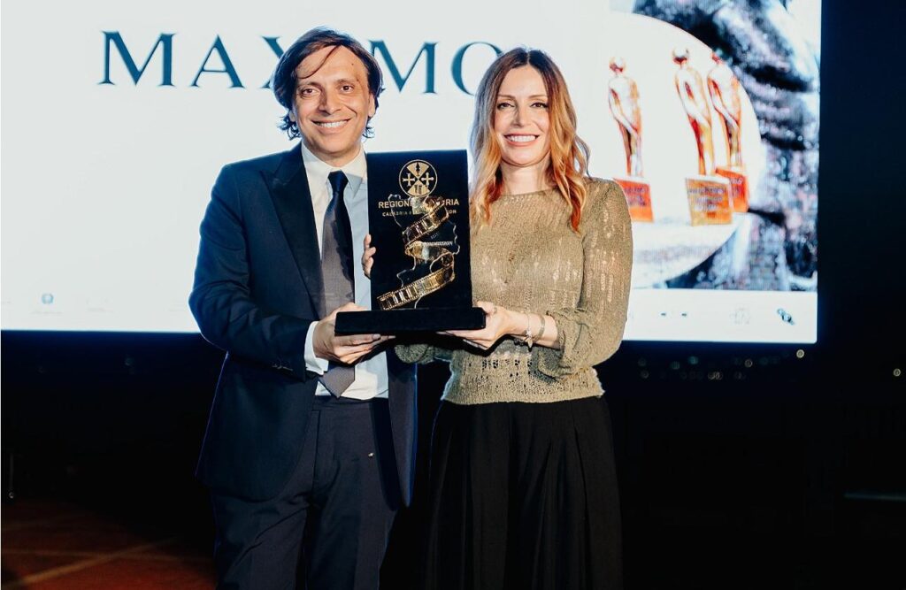 ANTON GIULIO GRANDE, commissario straordinario Fondazione FilmCommission Regione Calabria e LUCIA BORGONZONI Sottosegretario alla Cultura