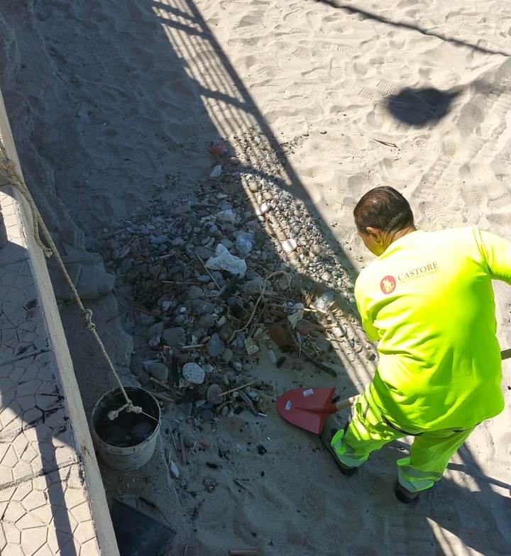 BeBot Castore per pulizia spiagge Reggio Calabria