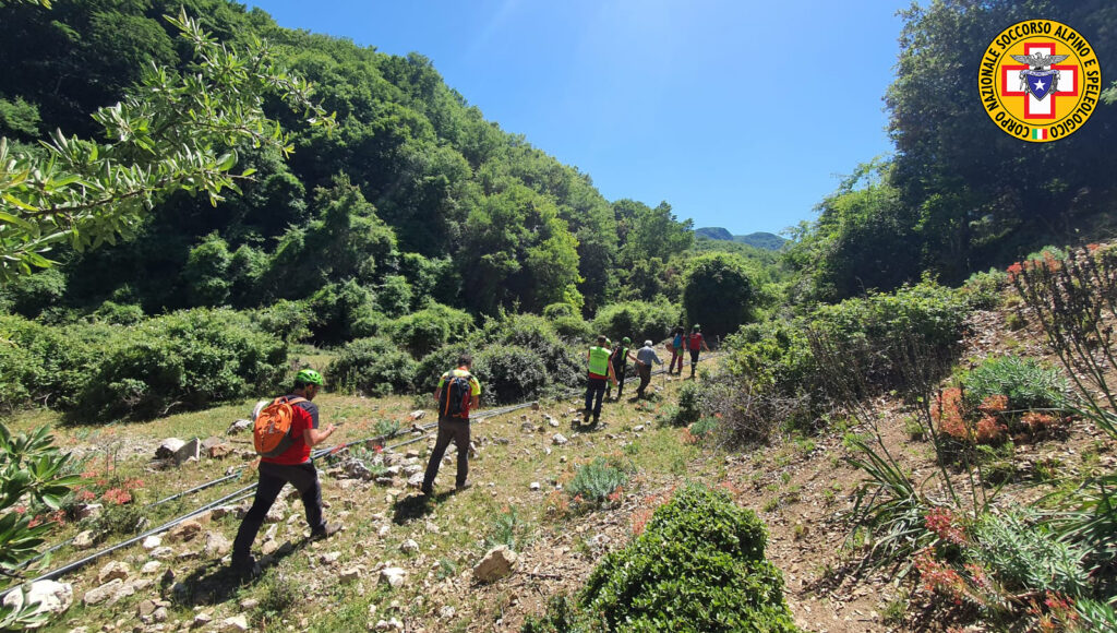 CNSAS SICILIA RICERCA DISPERSO PETRALIA SOTTANA