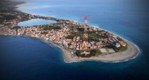 Capo Peloro dall'alto