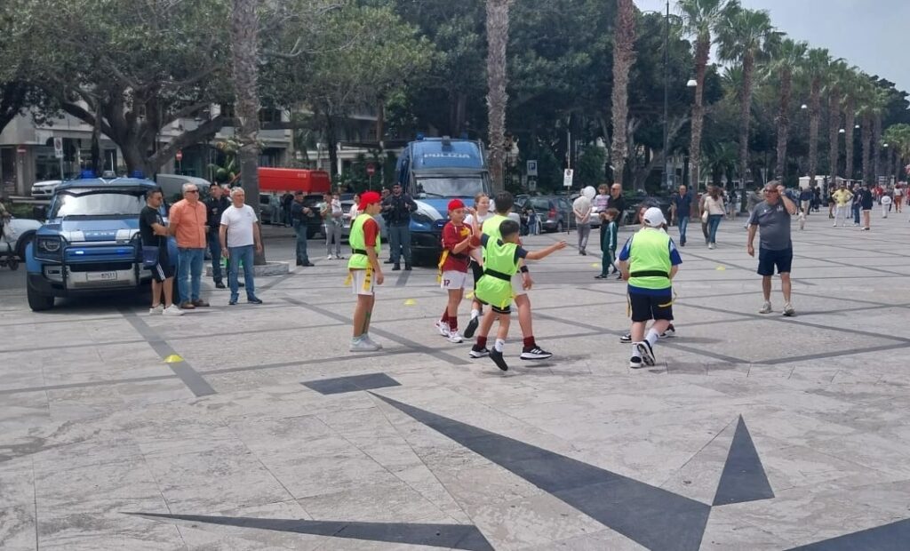 Chiusura progetto Legalità Scuola Rugby sul Lungomare di Reggio Calabria