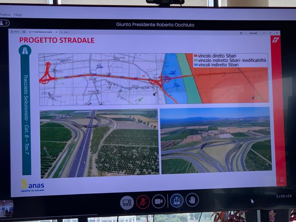 Conferenza dei servizi ss106 sibari 2