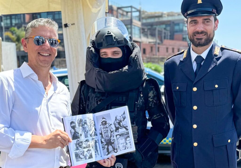 Etna comics Polizia