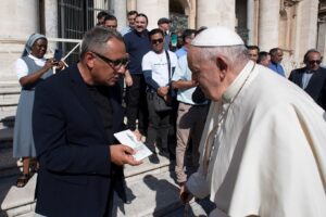 Foto Papa e Marziale