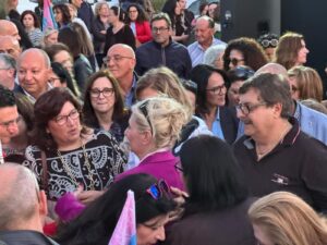 Gioia Tauro candidata Russo con cittadini