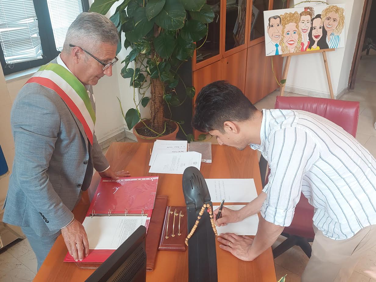 Hamid a Taurianova cittadinanza italiana