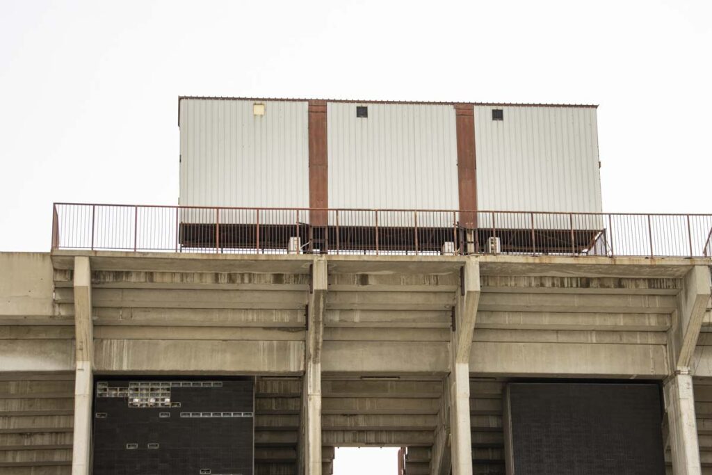 Lavori stadio Granillo