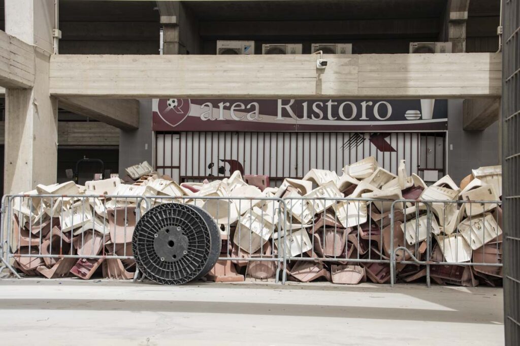 Lavori stadio Granillo