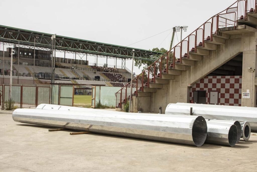 Lavori stadio Granillo