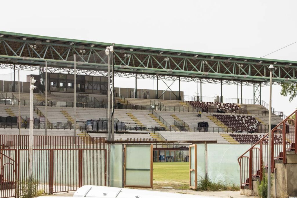 Lavori stadio Granillo