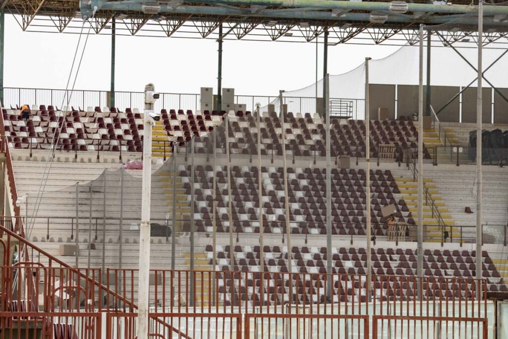 Lavori stadio Granillo