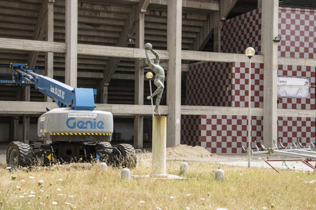 Lavori stadio Granillo
