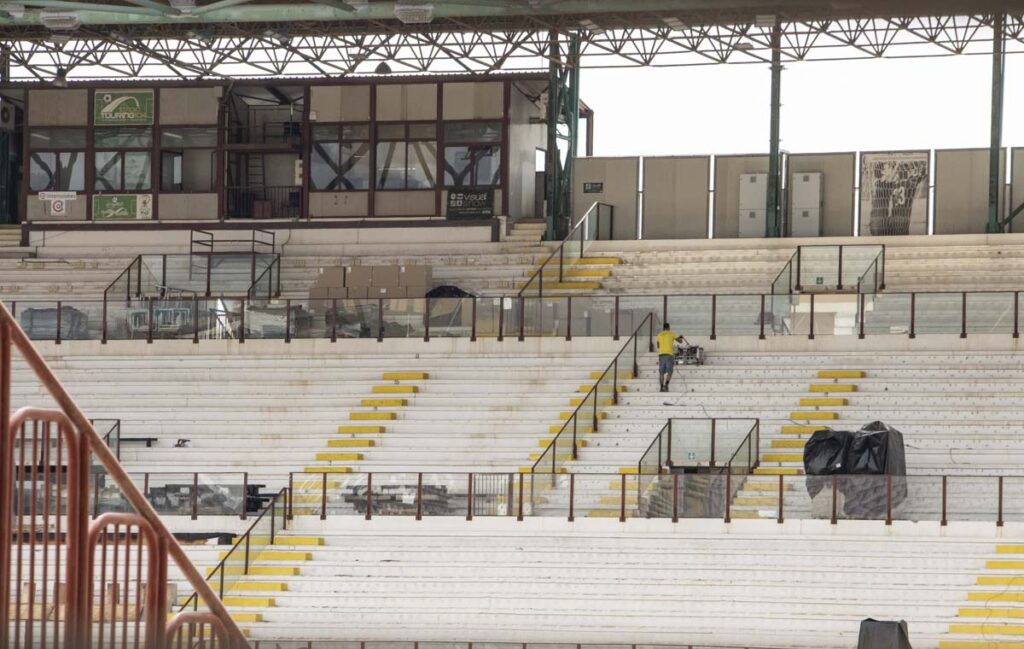 Lavori stadio Granillo