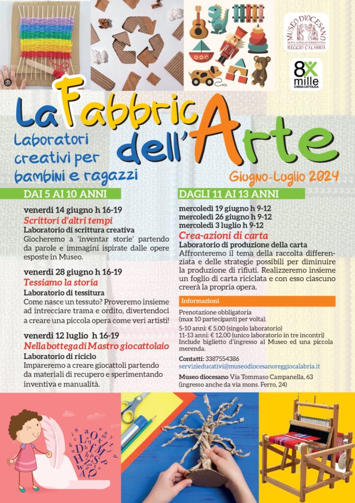 Locandina attività museo diocesano
