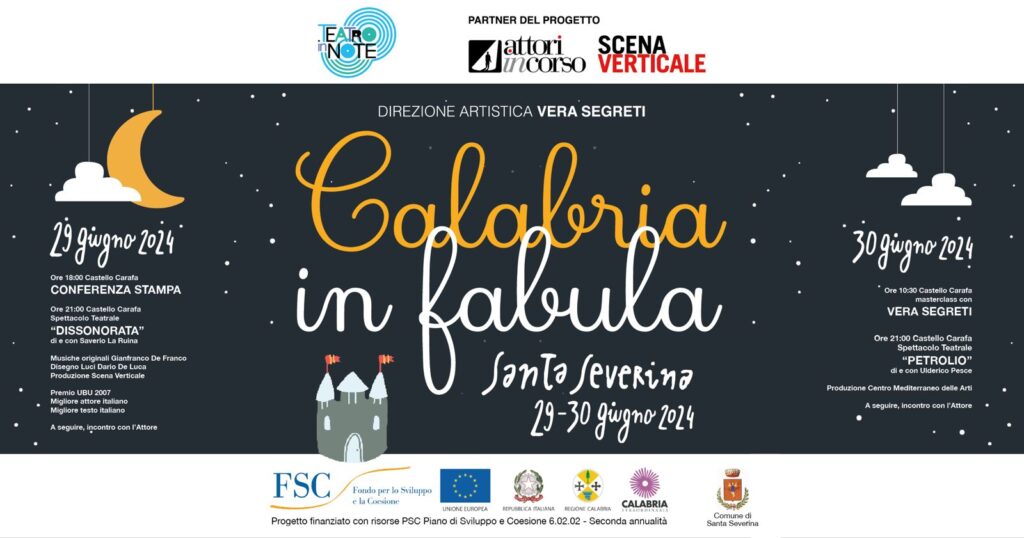 Locandina terza tappa_Santa Severina_Calabria in Fabula