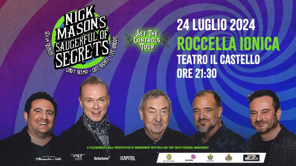 Nick Mason 2024 ROCCELLA IONICA