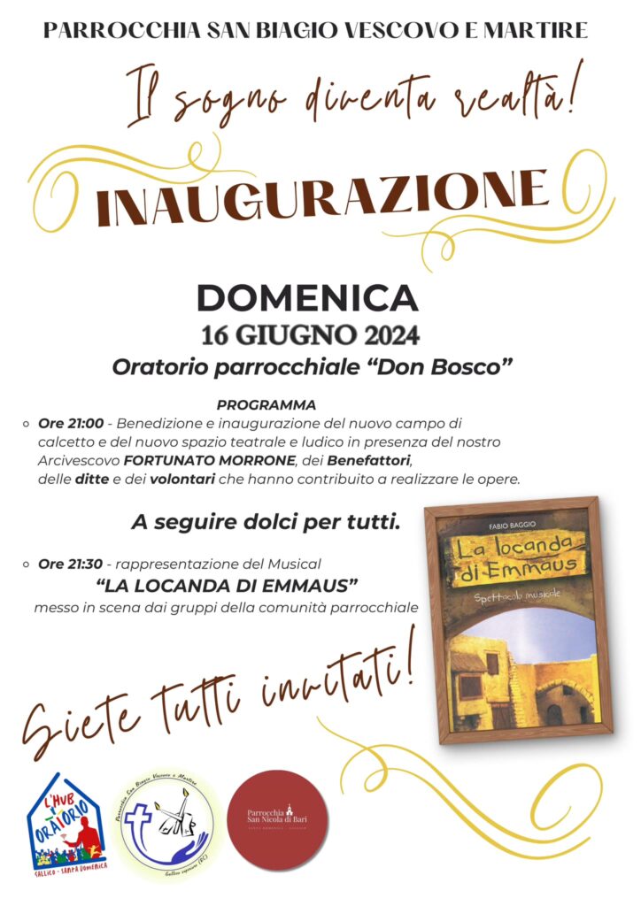 Nuovi locali oratorio don bosco gallico