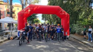 Partenza ciclismo cittanova