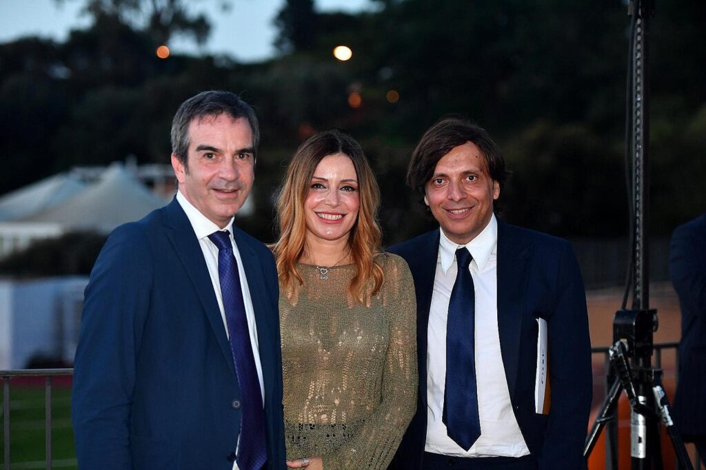 Roberto Occhiuto - Presidente Regione Calabria_ Lucia Borgonzoni, Sottosegretario alla Cultura_ Anton Giulio Grande, Commissario Straordinario Fondazione FilmCommission Regione Calabria