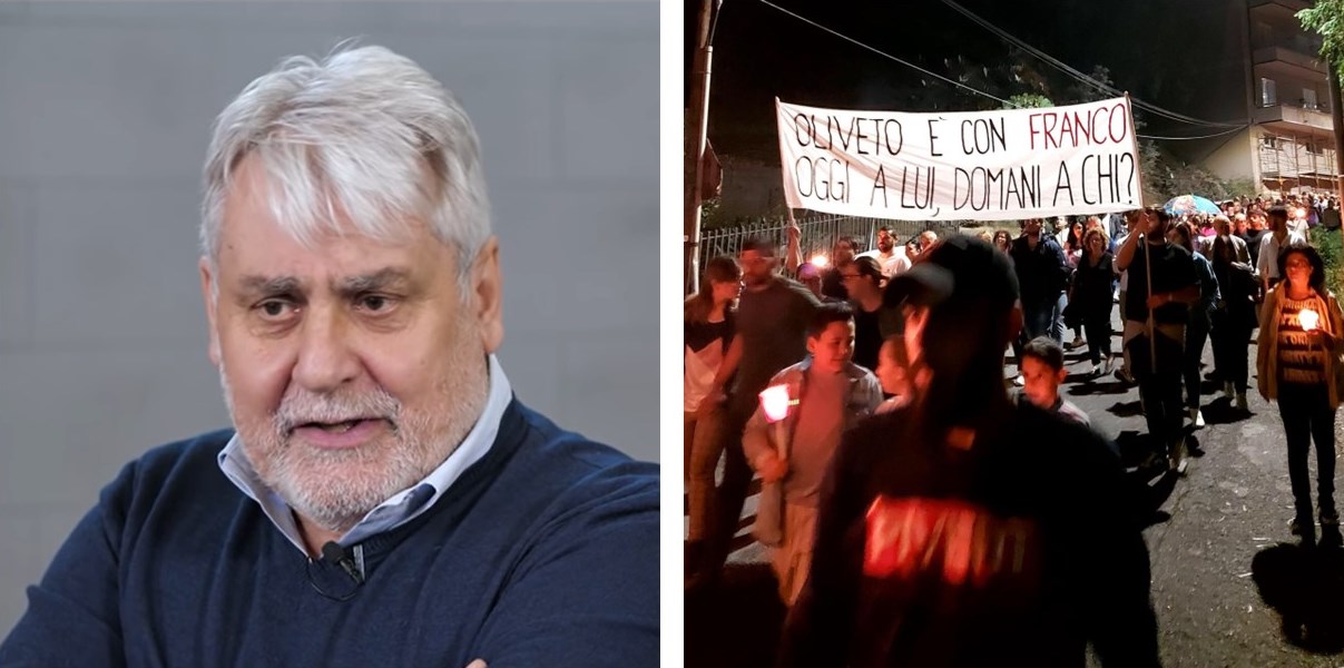 Rodolfo Corazzo e fiaccolata oliveto per Putortì