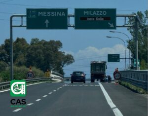 Uscita Milazzo autostrada