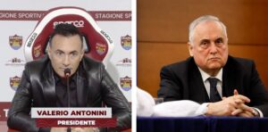Valerio Antonini e Claudio Lotito