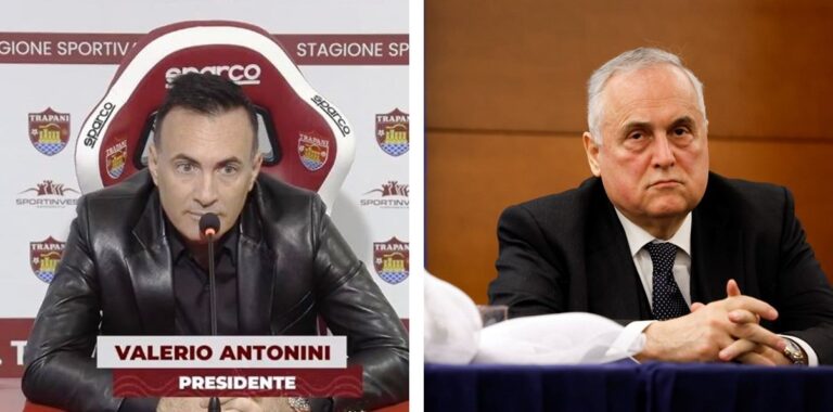 Valerio Antonini e Claudio Lotito