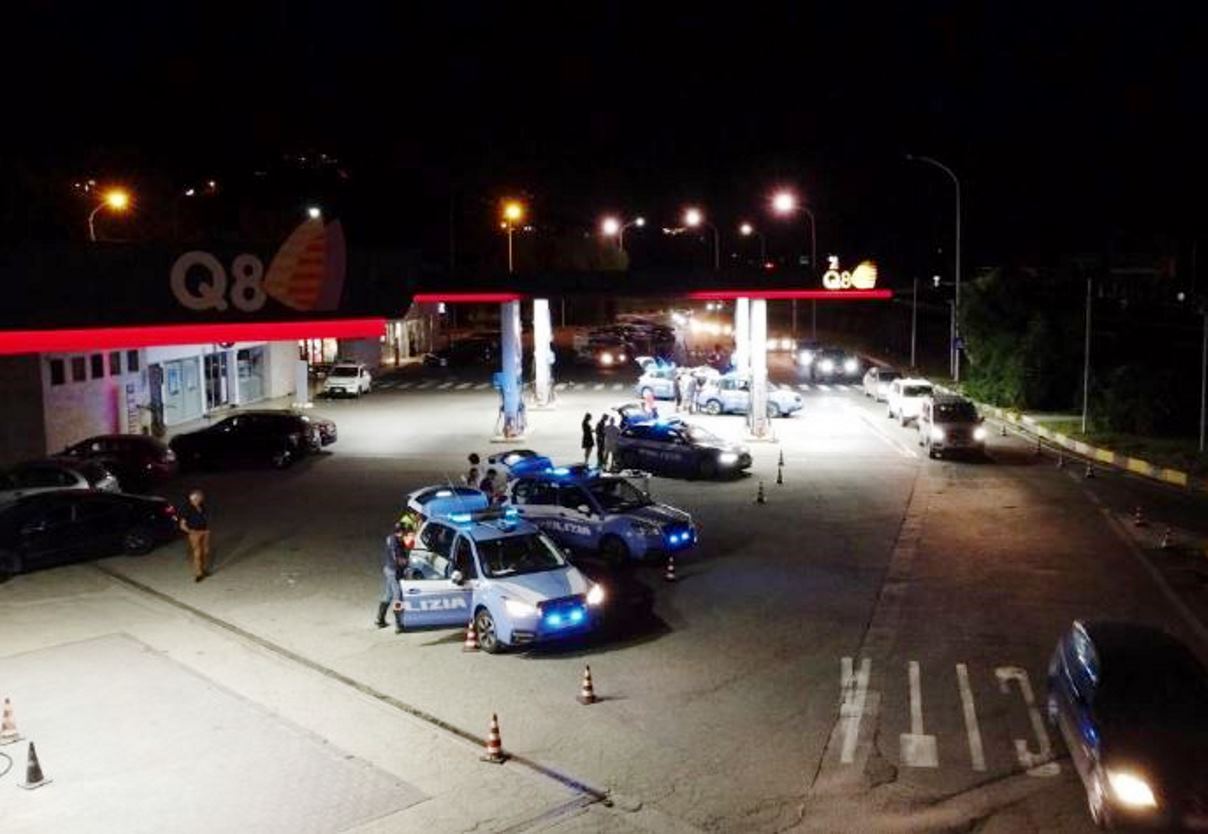 controlli polizia stradale notte