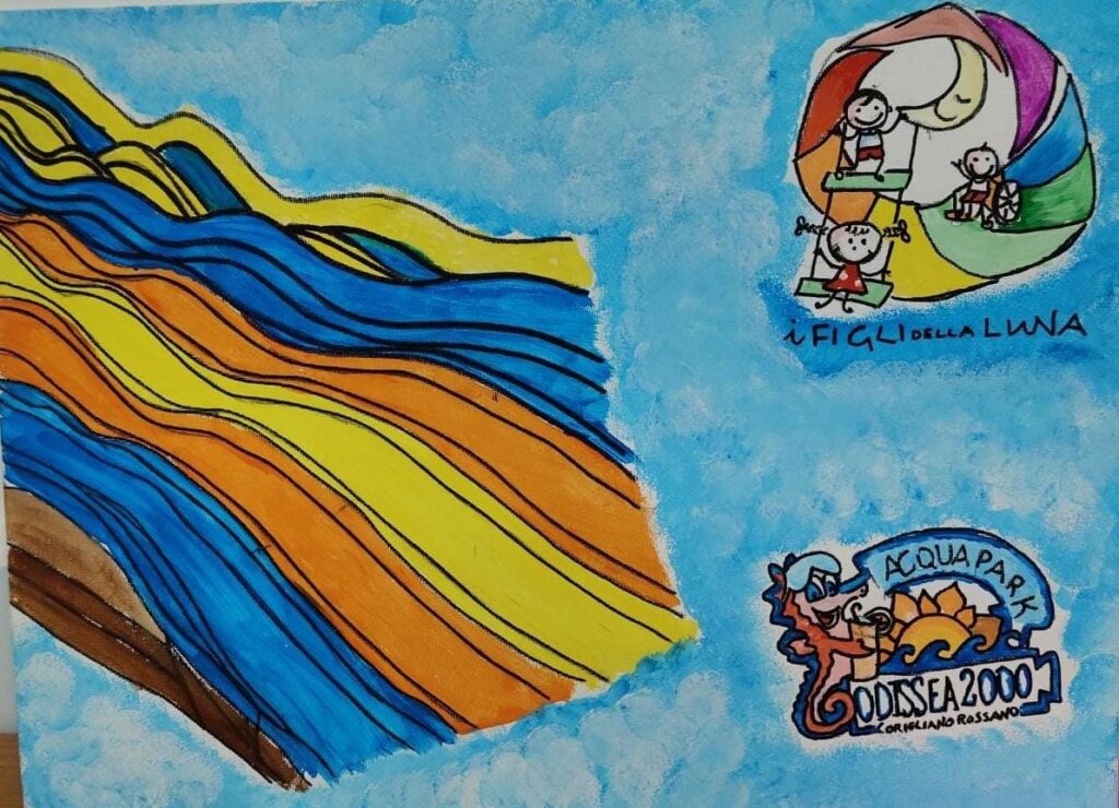 disegno I figli della luna acquapartk