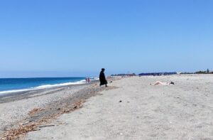 donna con burqa