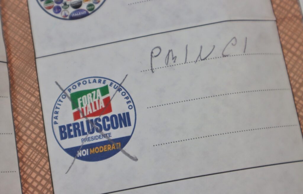 forza italia elezioni europee princi