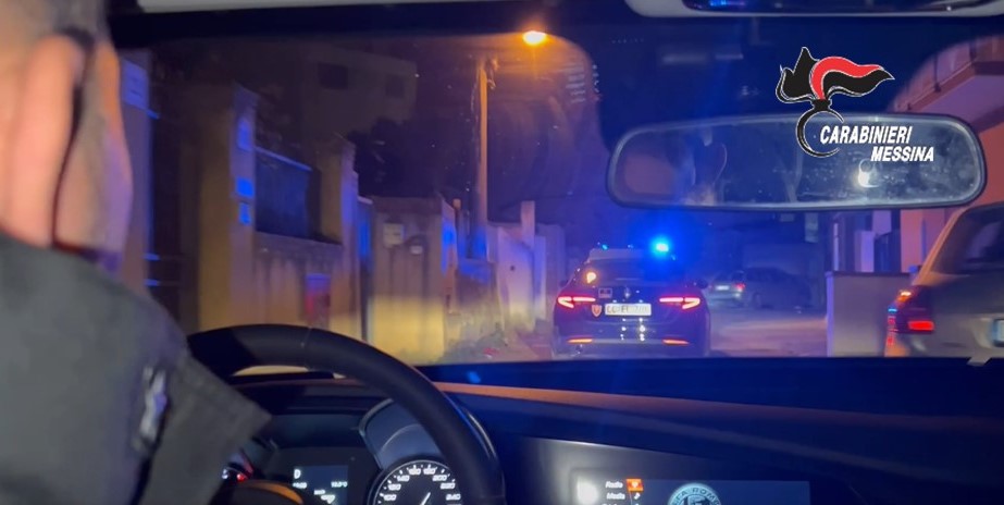 carabinieri messina notte