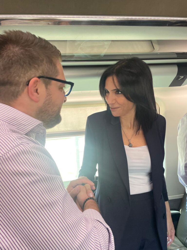 giusi princi treno calabria forza italia