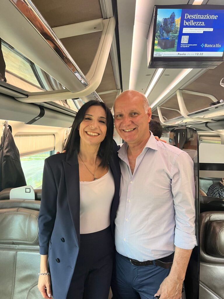 giusi princi treno calabria forza italia