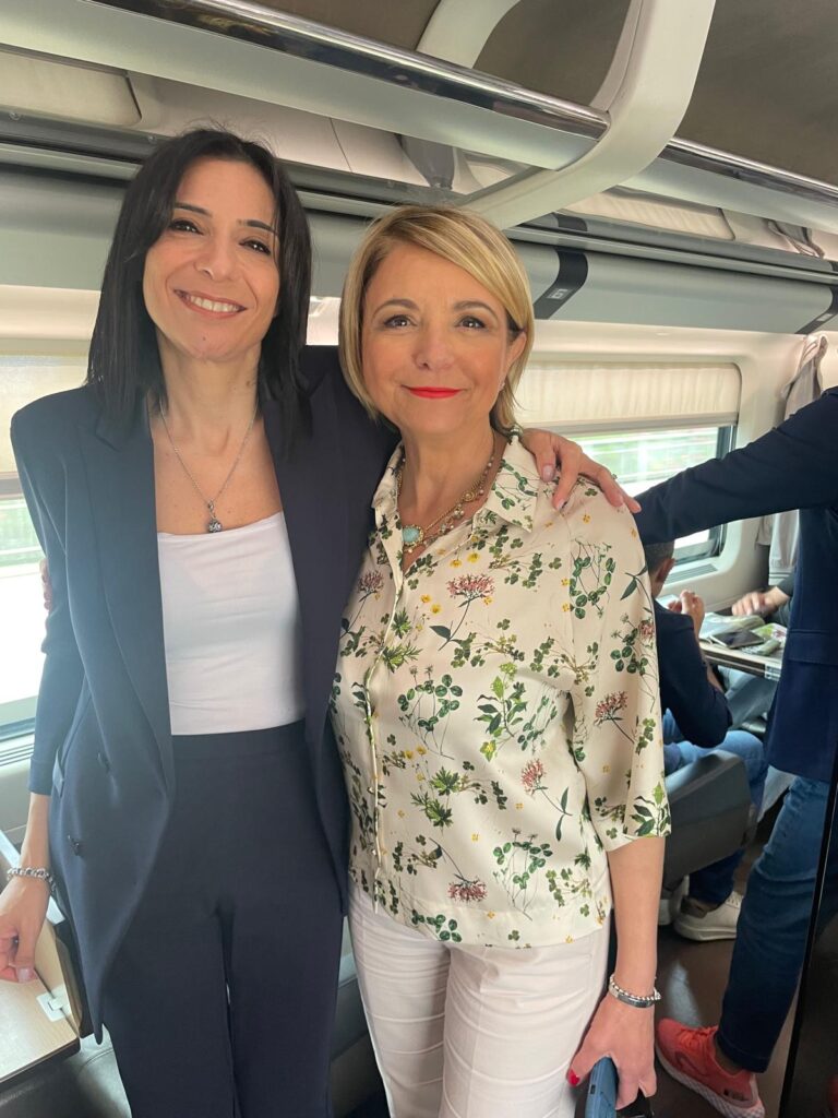 giusi princi treno calabria forza italia