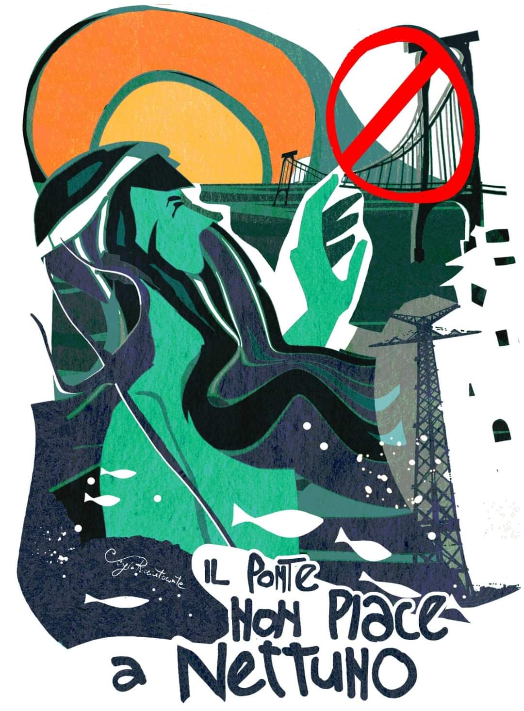 il ponte nn piace a nettuno